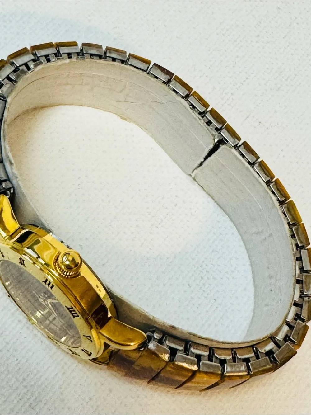 Vintage St Marin Tiger's Eye Women's Watch 6.25